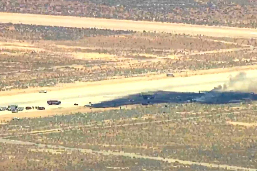 B-52 crash during test flight kills eight as investigators probe controllability