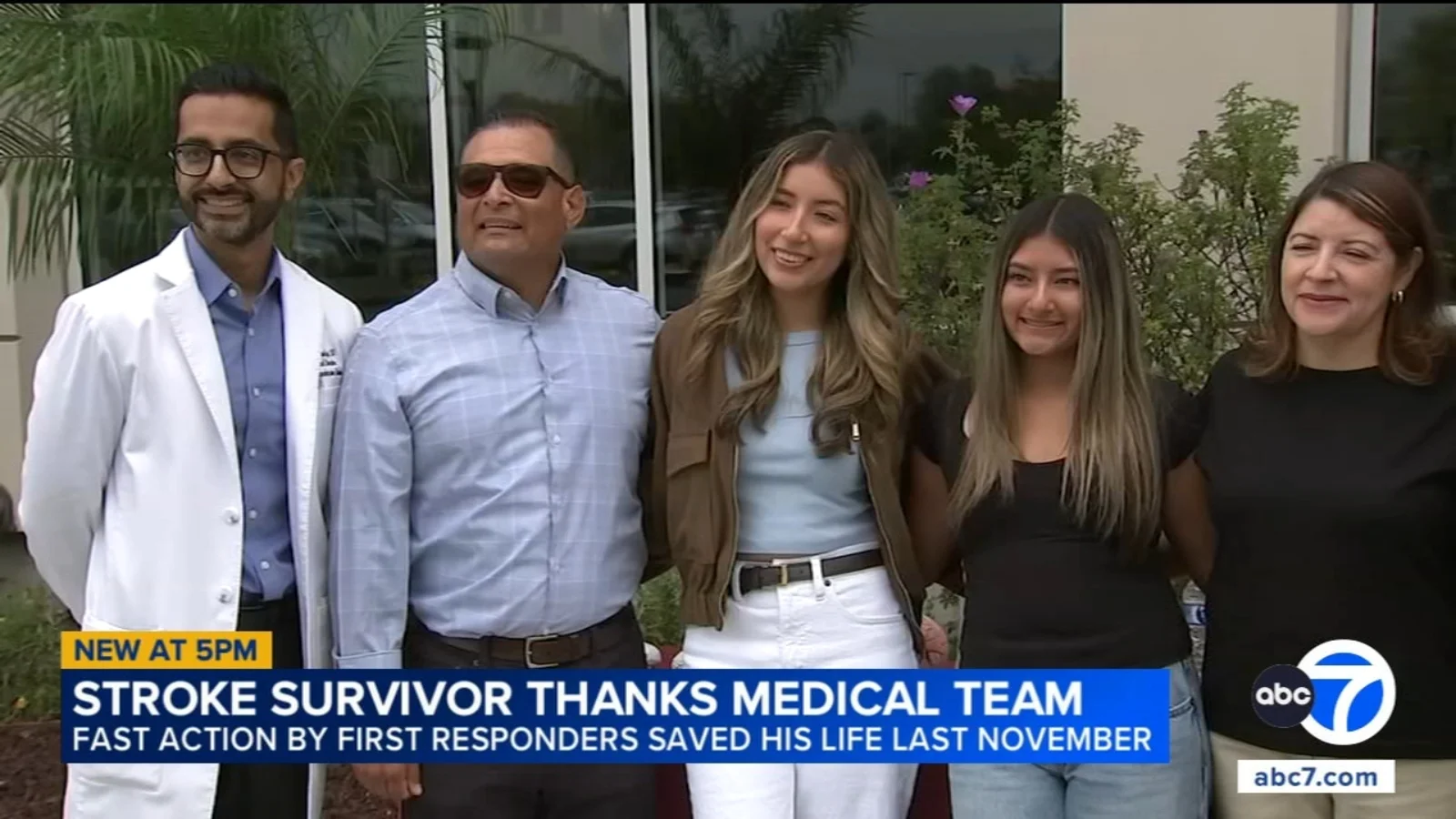 Pomona Stroke Survivor Reunites with Lifesaving Hospital Team