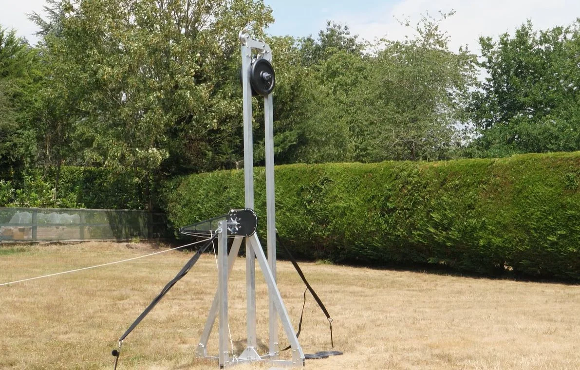Modern Trebuchet Breaks the Sound Barrier with Drum-Driven Power