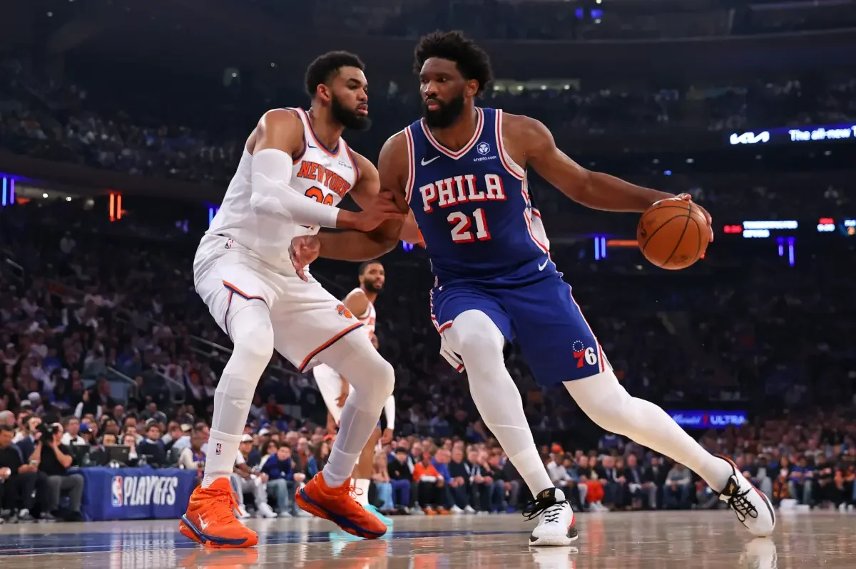Embiid Out for Game 2 as 76ers Battle Knicks Without MVP