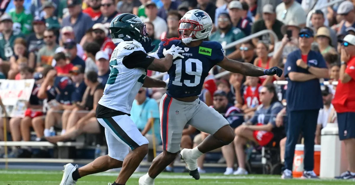 Eagles head to New England for second preseason game, testing depth and booth play-calling