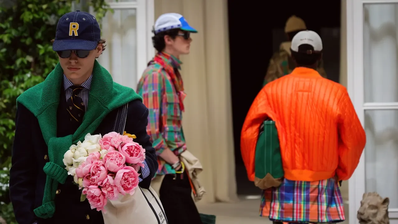 Ralph Lauren blends classic tailoring with frat‑cool denim for Spring 2027