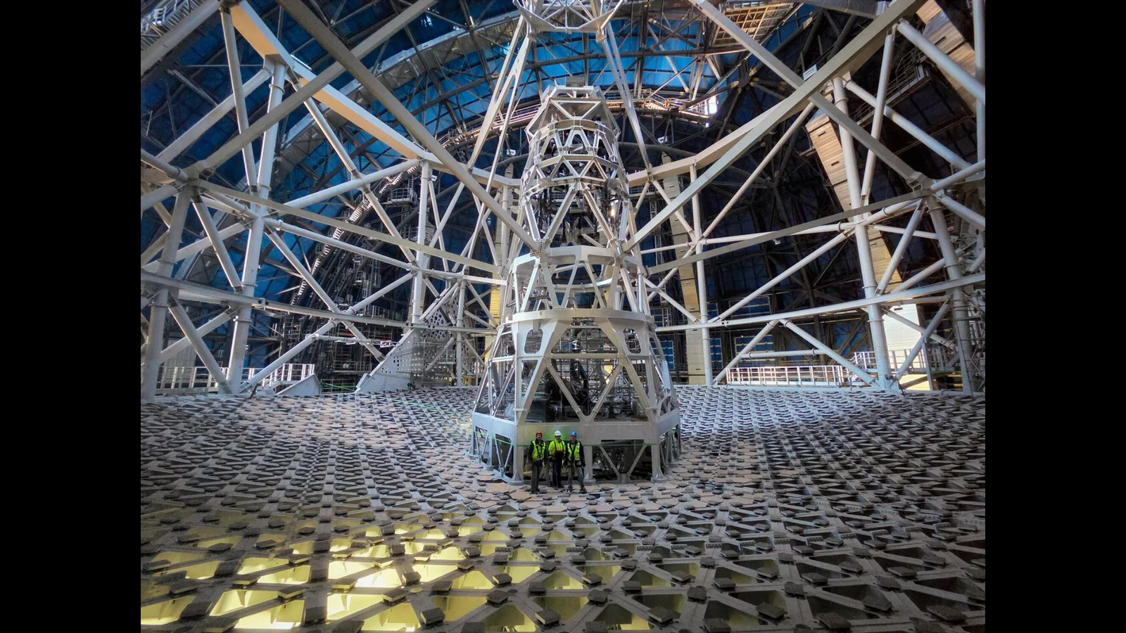 ELT's first rotation marks milestone for a 3,500-ton telescope