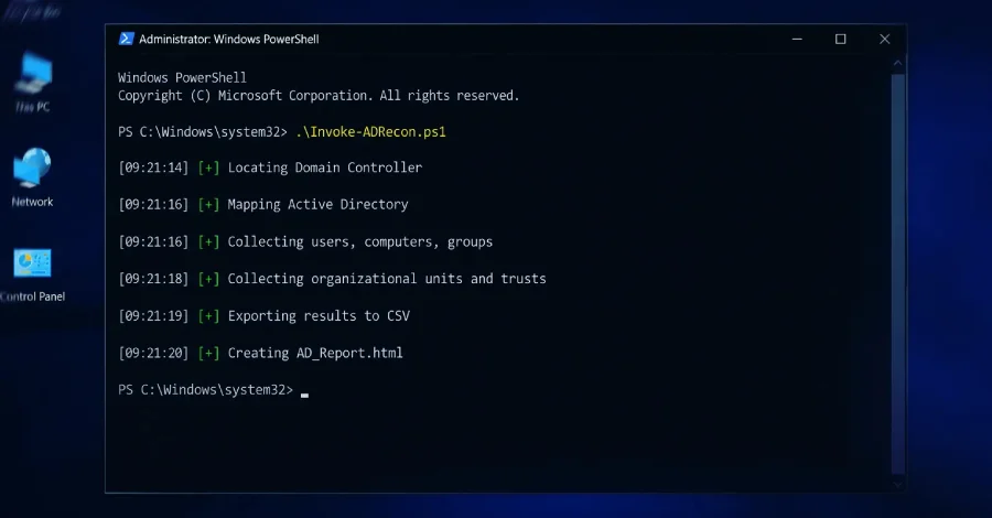 AI-Generated PowerShell Tool Maps Active Directory in Rapid Breach