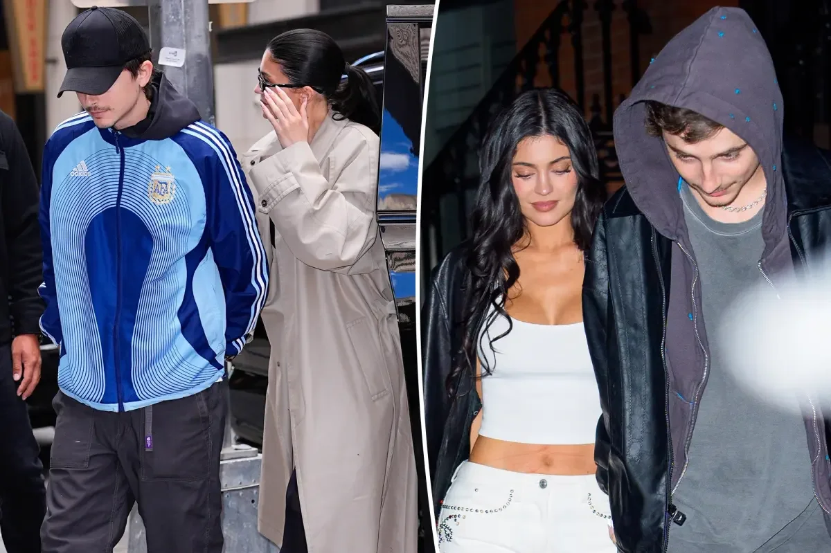 Timothée Chalamet & Kylie Jenner Hit NYC for Low-Key Date Night With Friends