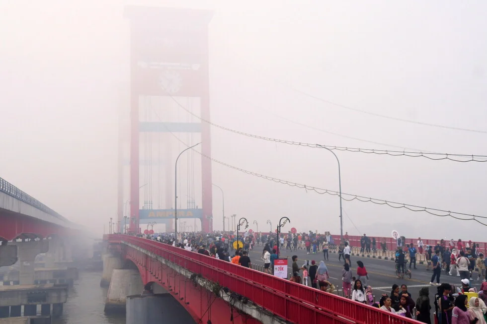 Indonesia arrests 72 in connection with widespread forest fires and haze