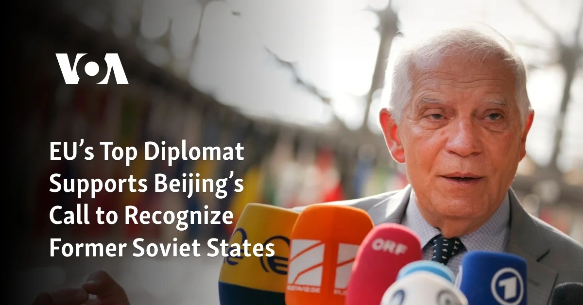 China's Diplomatic Move Puts Sovereignty of Former Soviet States in Doubt.