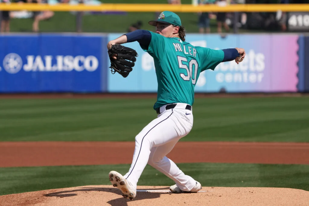 Miller Returns as Mariners Roll With Six-Man Rotation