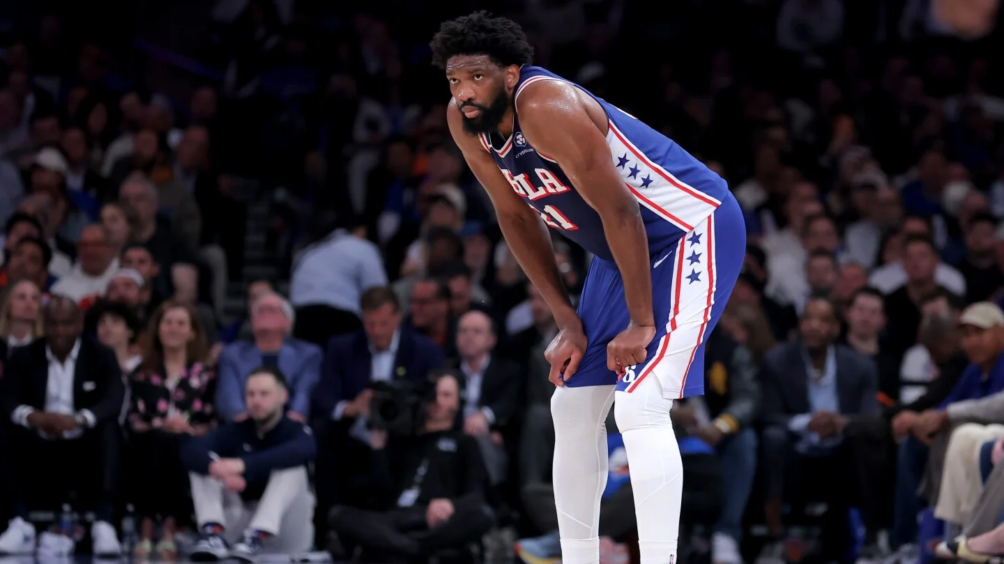 Sixers lean on depth as Embiid sits for Game 2 vs Knicks with ankle sprain