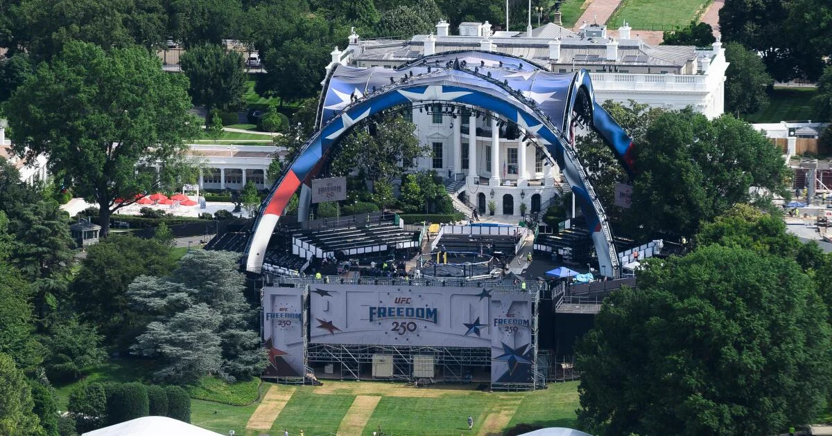 Watchdog aims to derail UFC Freedom 250 on White House lawn for Trump’s birthday