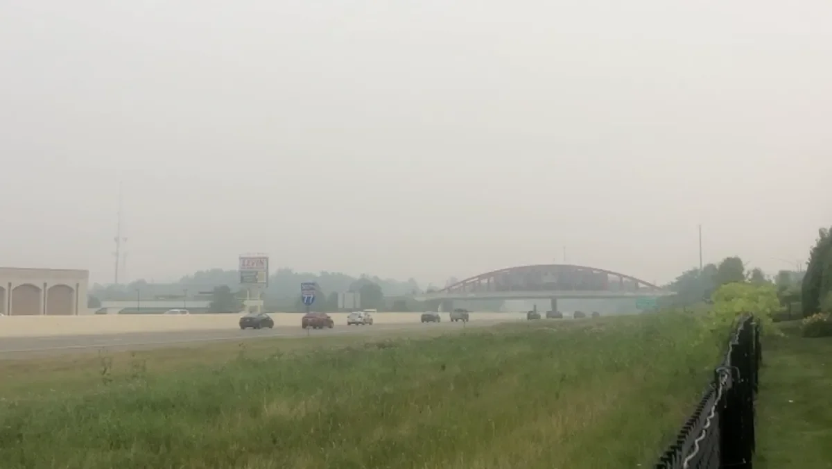 Ohio Issues Air Quality Alert as Canadian Wildfire Smoke Engulfs State