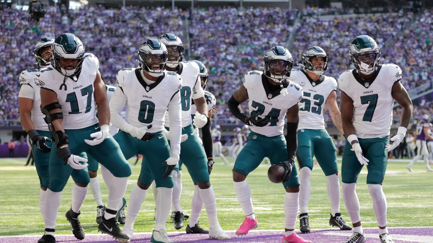 Eagles End Losing Streak with Win Over Vikings as Hurts Shines