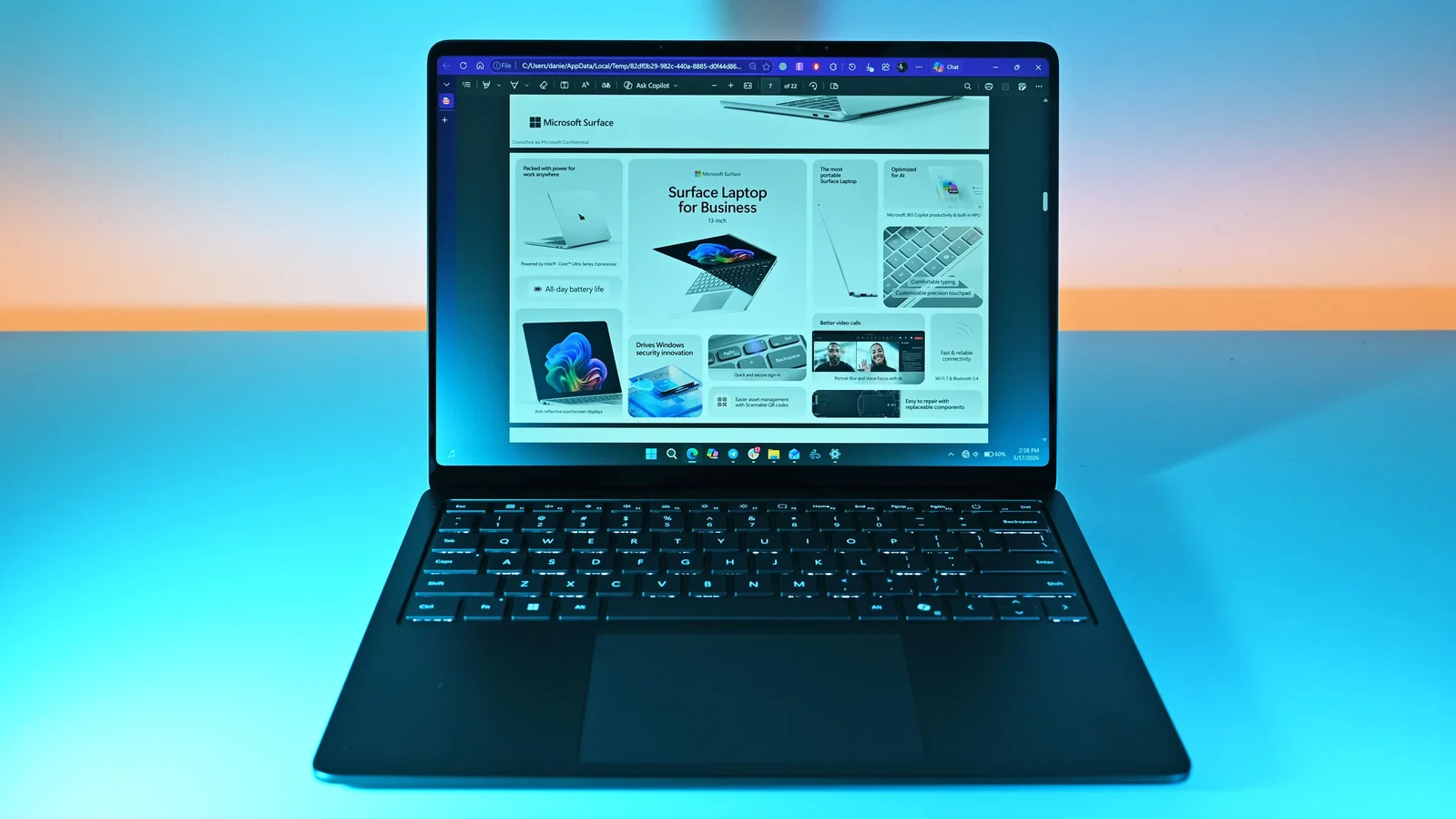 Surface Laptop for Business 8th Edition review: privacy-first design meets rugged security, but at a steep price