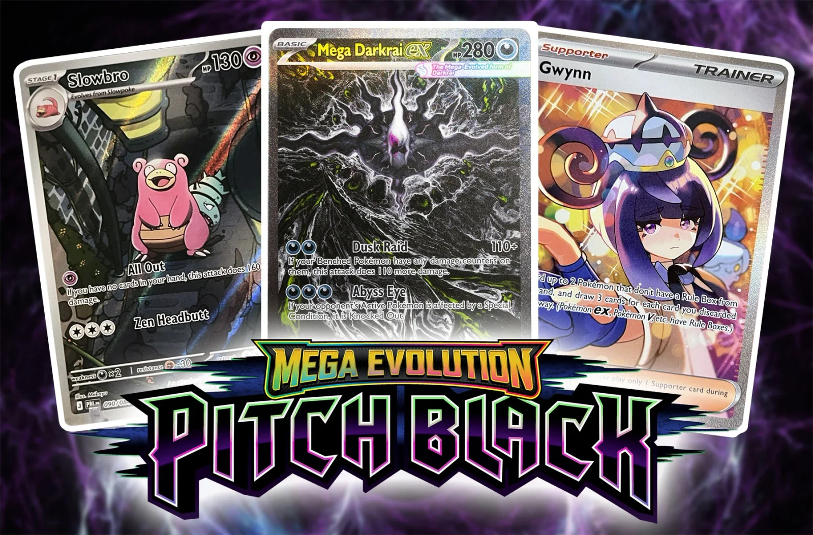 Pitch Black Mega Evolution Set Unveiled: 120 Cards, Prereleases, and Cosmos Foil Promos