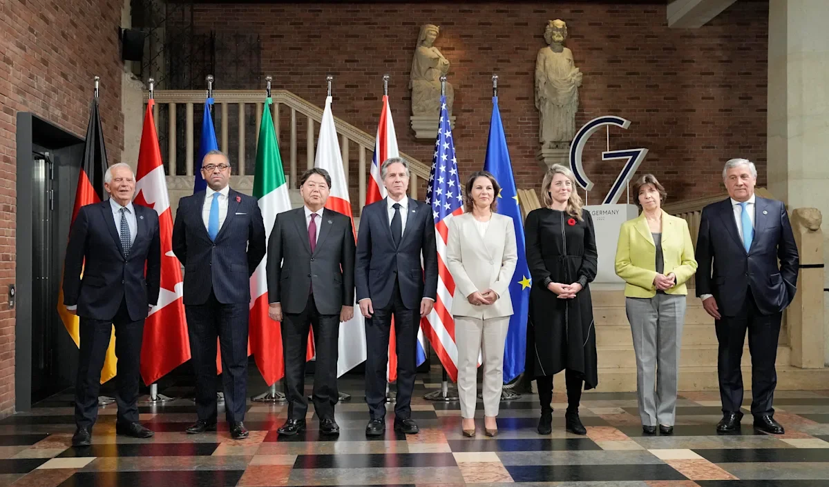 G7 Diplomats Confront Multiple Global Crises.