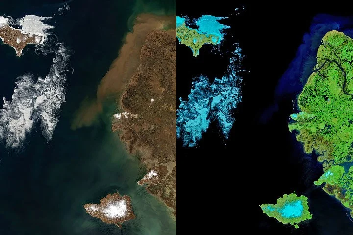Bering Sea Ice Breaks Up as Summer Approaches