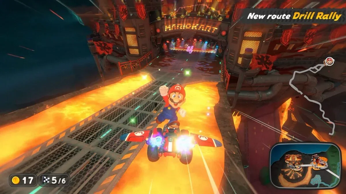 Mario Kart World Tweaks First-Place Power-Ups and Adds Two Rally Routes in Patch 1.7.0