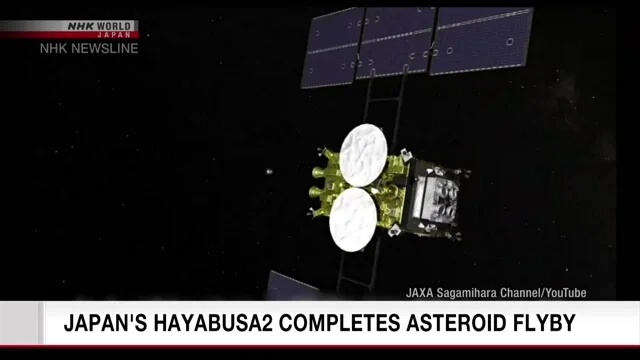 Hayabusa2 completes Torifune asteroid flyby, on track to 2031 target