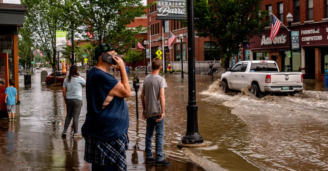 Devastating Floods Ravage Beloved Vermont Town