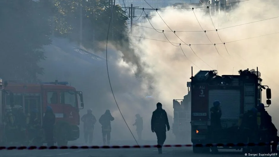 Russian drone attacks reported in Ukraine as tensions escalate.