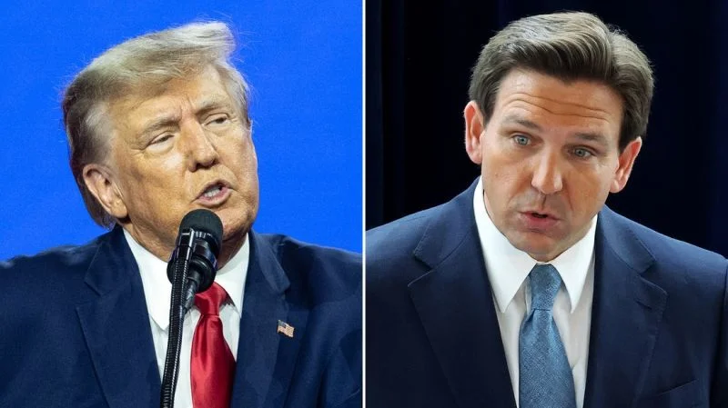 DeSantis Takes Aim at Trump Amid Legal Troubles