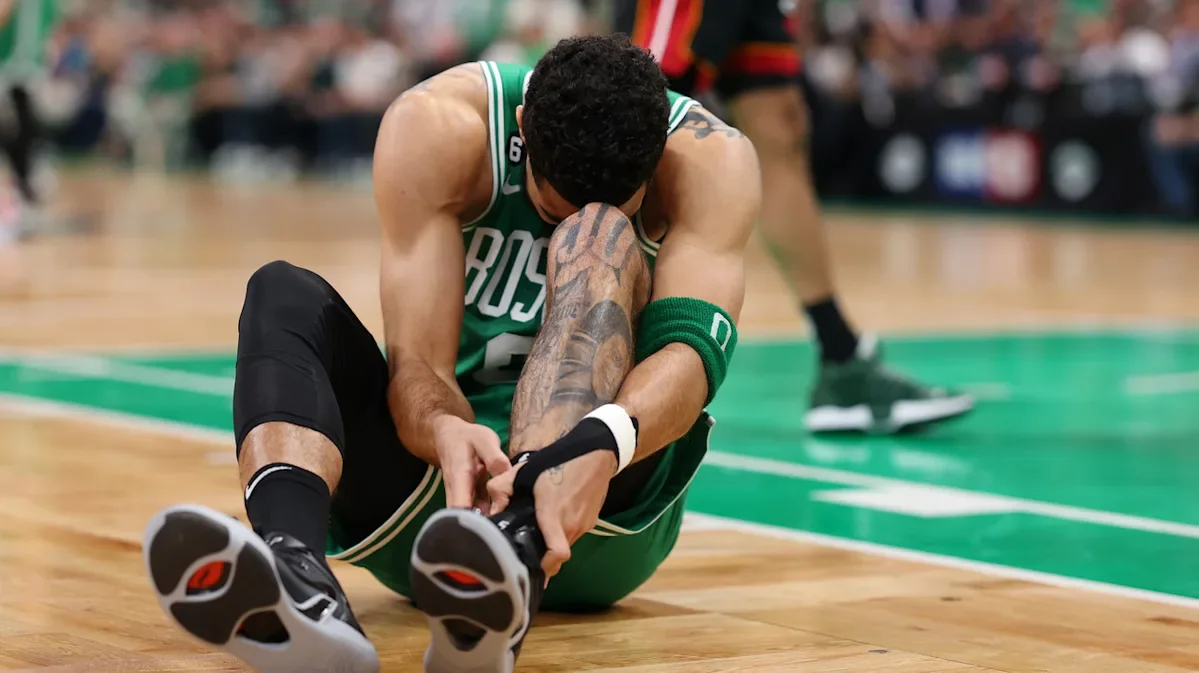 Jayson Tatum's ankle injury hinders Celtics' historic Game 7 hopes.
