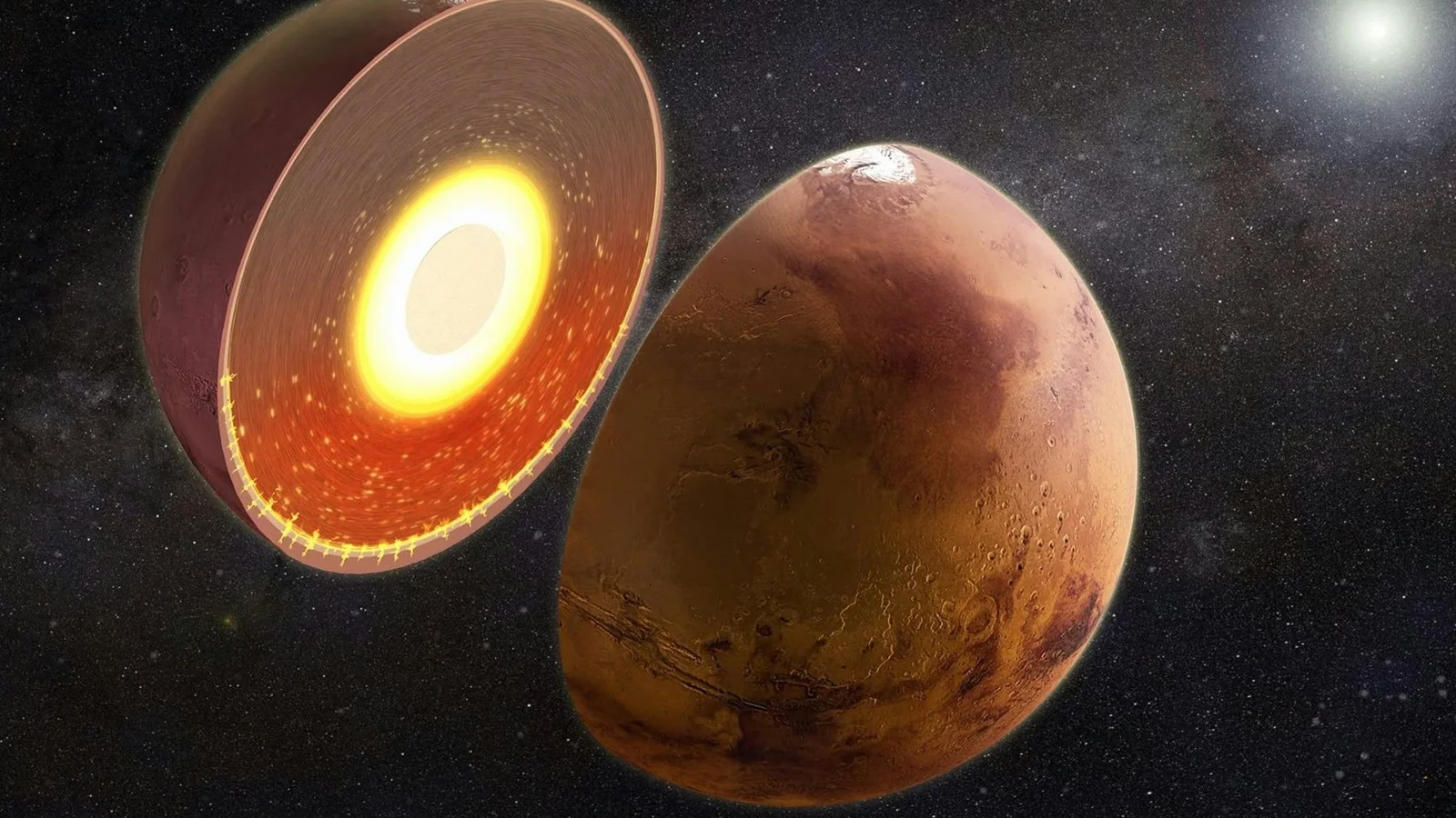 Mars interior revealed: hotter southern mantle beneath a cooler northern hemisphere