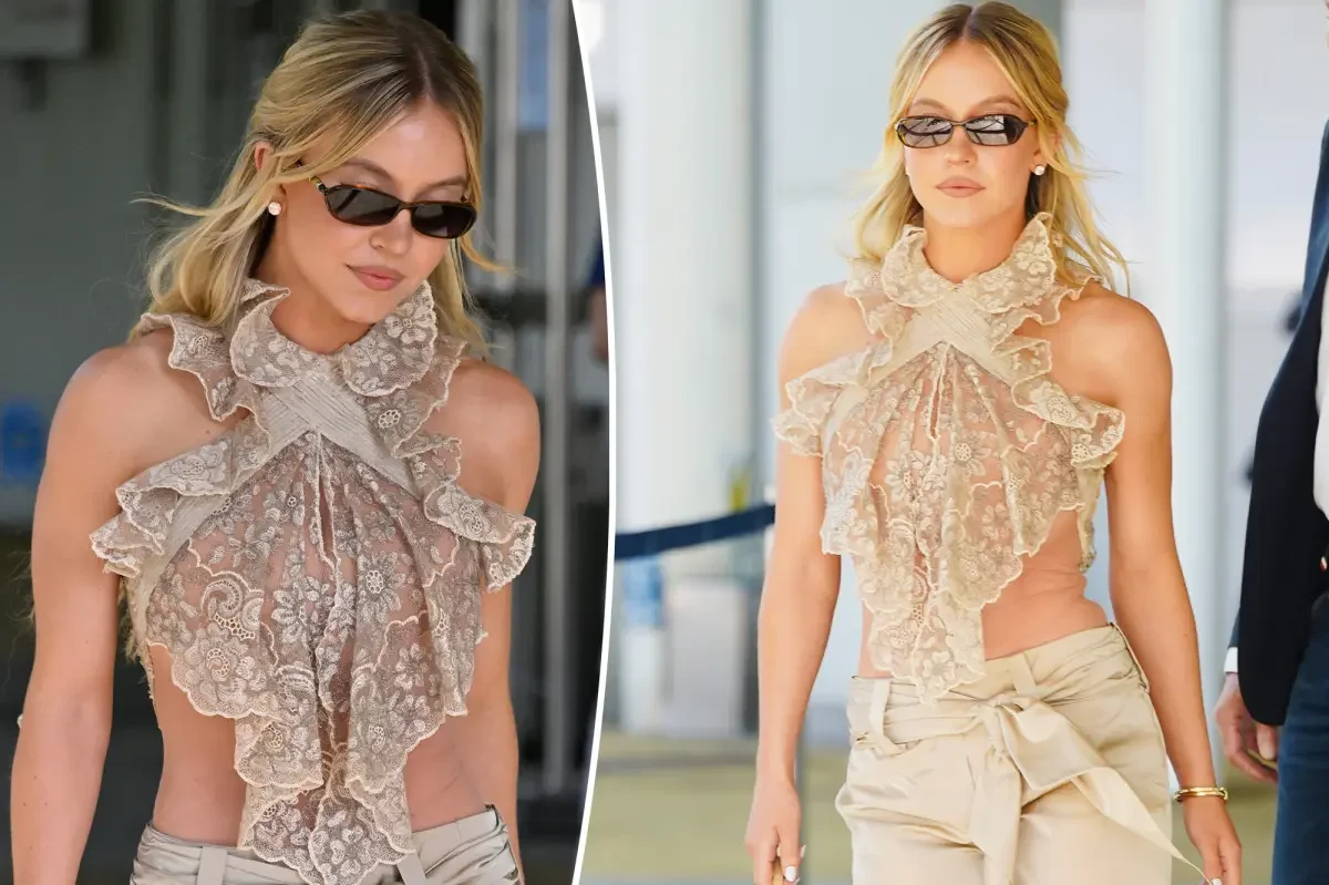 Sydney Sweeney Turns Venice into a Runway with Sheer Lace at Film Festival 2026