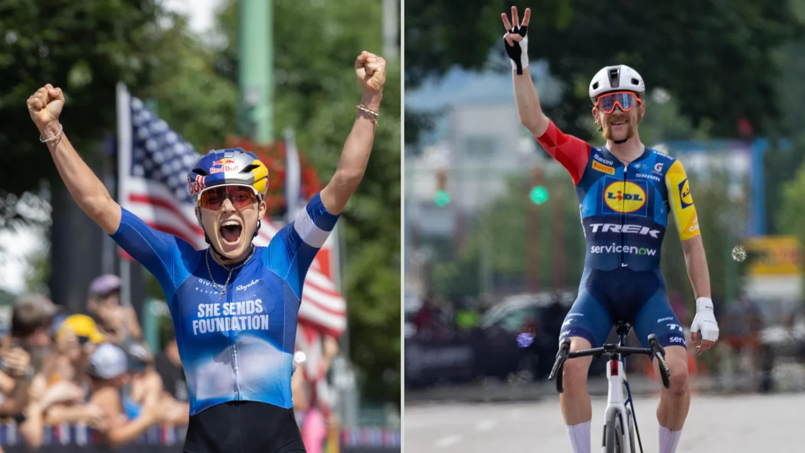 Courtney Upsets Road Peloton as Simmons Secures Third US National Road Title