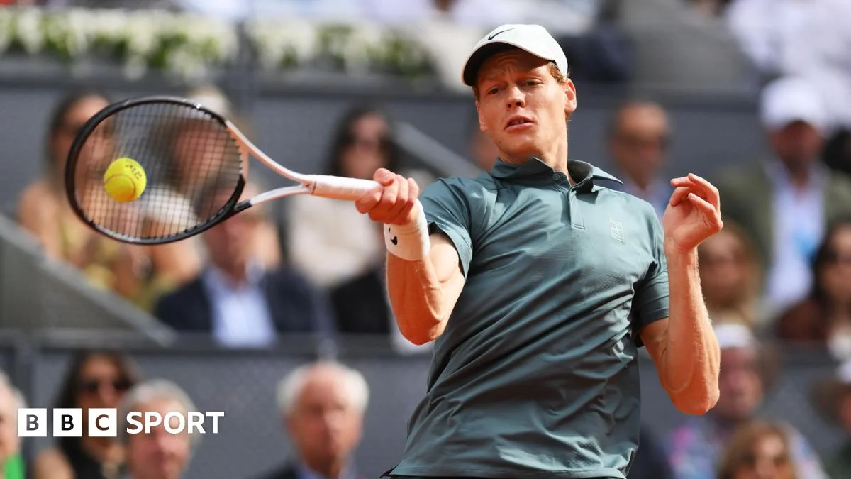 Sinner makes Masters history with fifth straight 1000-title win in Madrid