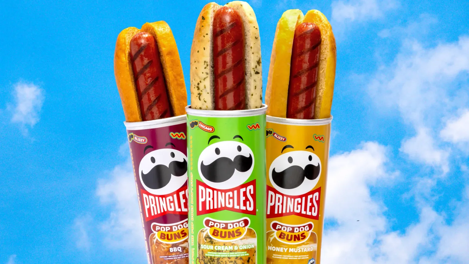 Pringles launches Pop Dog Buns in three flavors ahead of National Hot Dog Day
