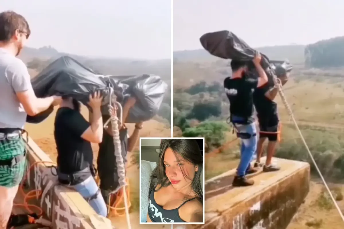 Brazil bungee tragedy triggers charges as instructors allegedly dumped student from bridge; past 'body drop' video surfaces
