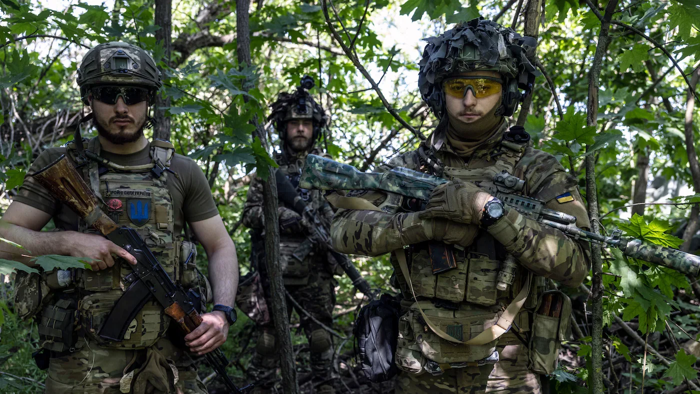 Ukraine Launches Counteroffensive Against Invaders.