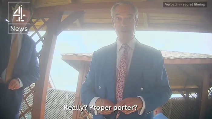 Fresh illicit-funding sting haunts Reform UK and Farage