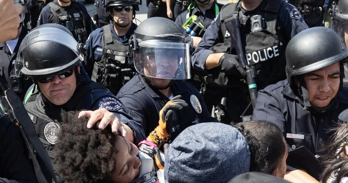 California sues Trump over National Guard deployment amid LA protests