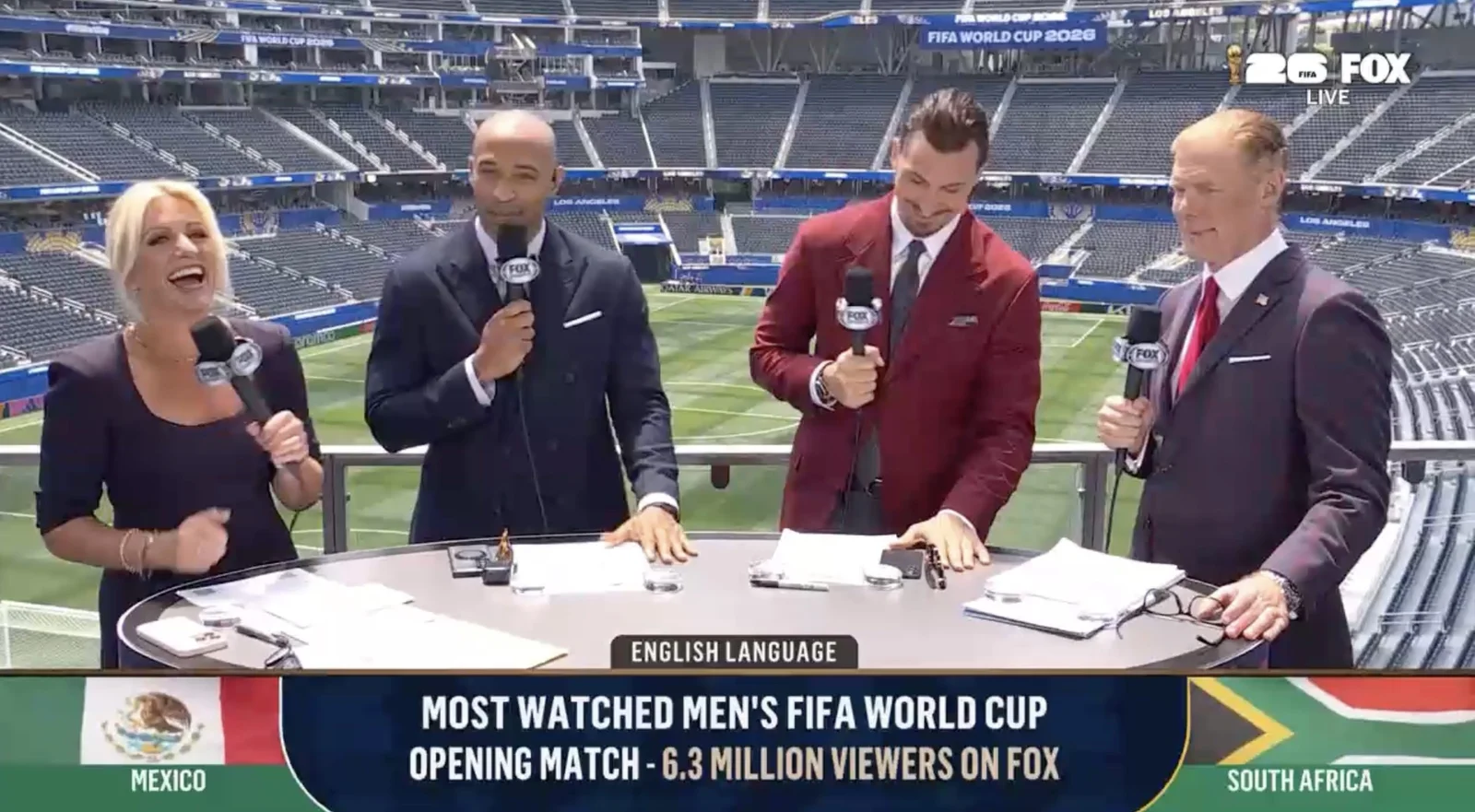 World Cup Opener Breaks U.S. Viewing Records in English and Spanish