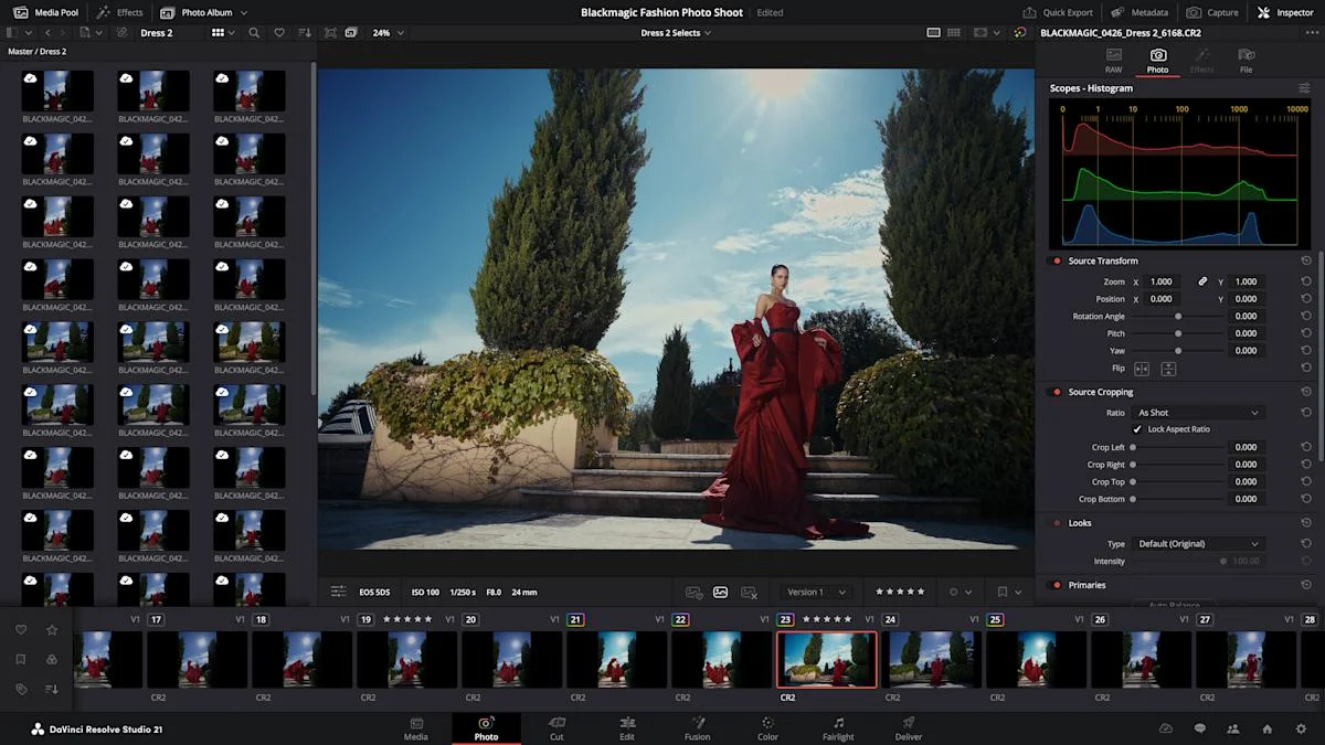 DaVinci Resolve 21 Unlocks Lightroom-Style Photo Editing With AI Features