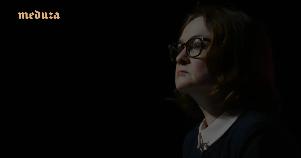 Nabiullina's sudden public silence fuels resignation speculation in Russia