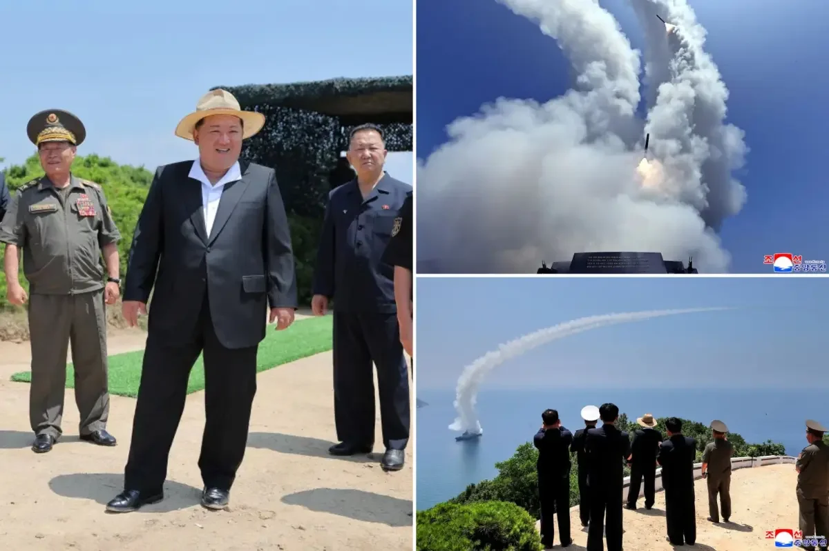 Kim Jong Un Oversees Nuclear-Capable Destroyer Tests on Kang Kon