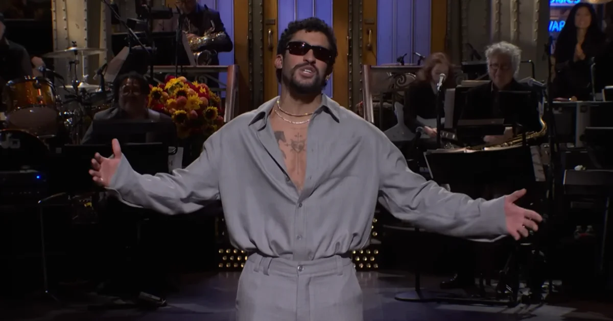 Bad Bunny Claps Back at Super Bowl Backlash on SNL