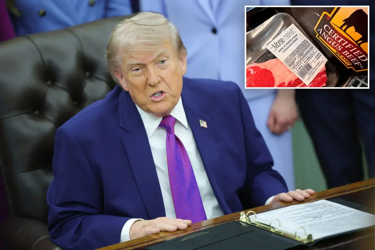 Trump Signs Orders to Ease Beef Costs by Boosting Imports and Rancher Aid
