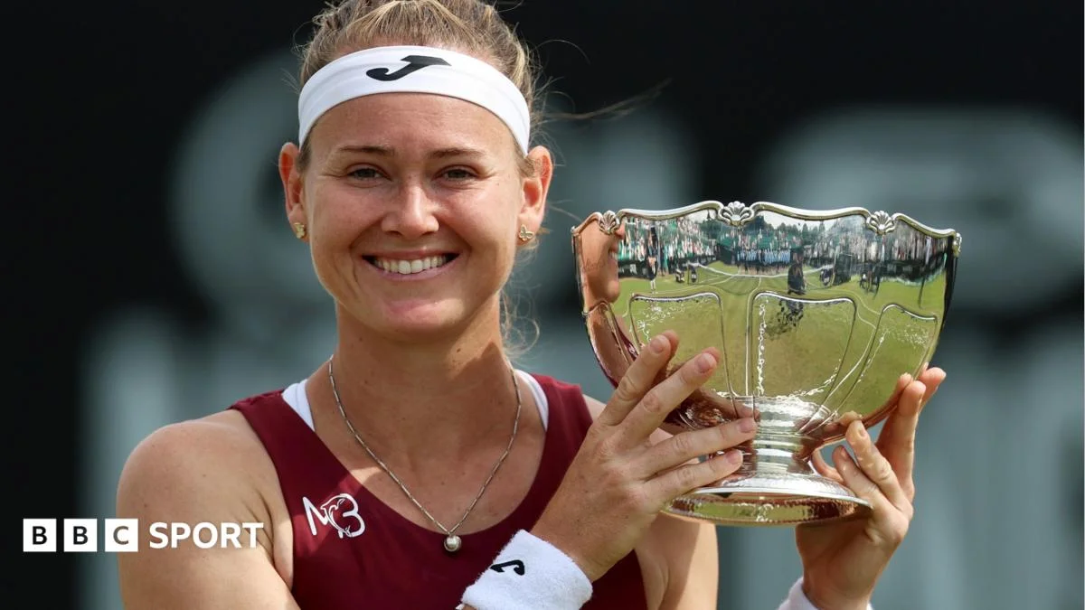 Bouzkova Battles Through Injury to Claim Nottingham Open Grass-Court Title