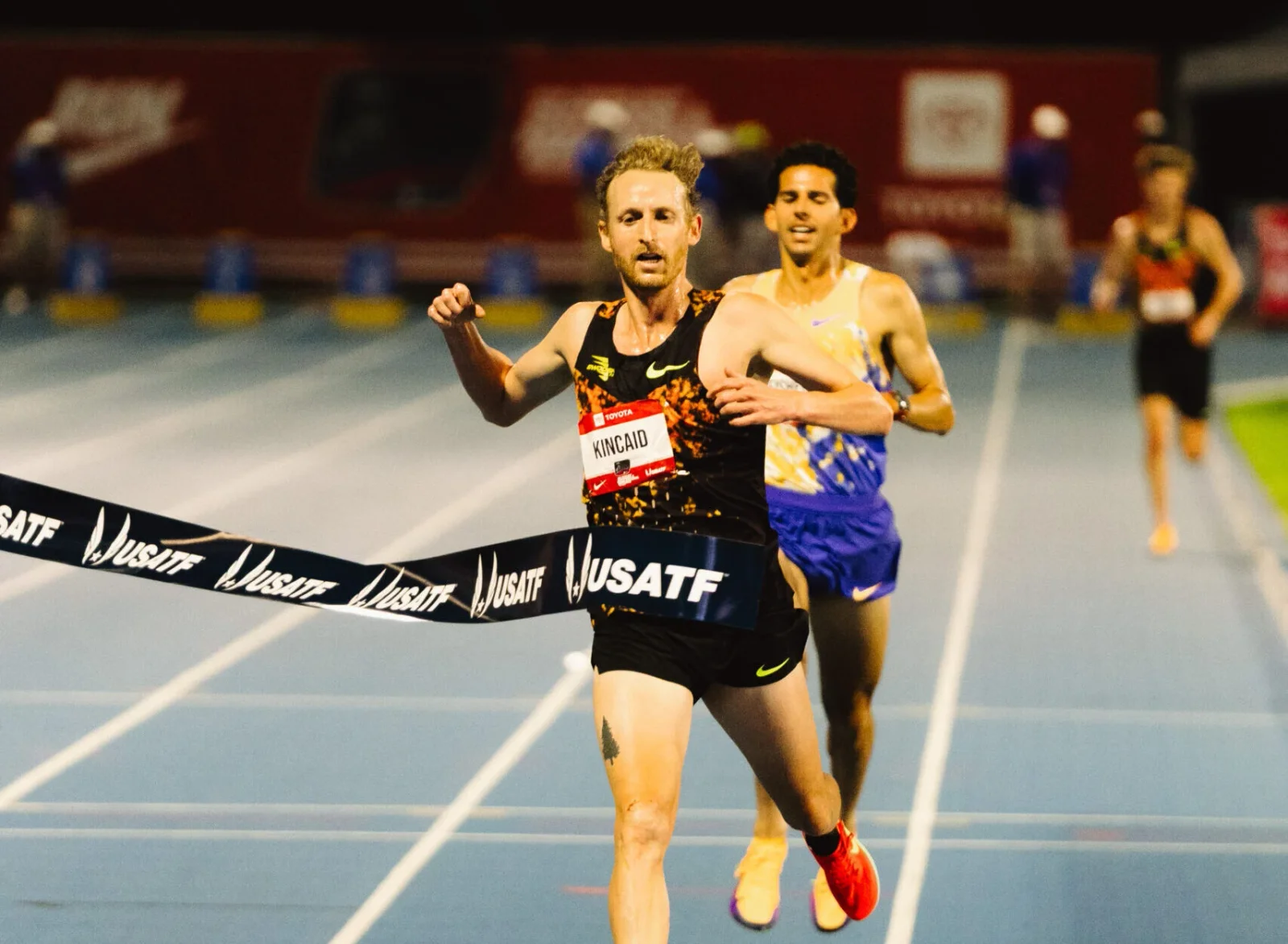 Kincaid Edges Fisher to Claim USATF 10,000m Title