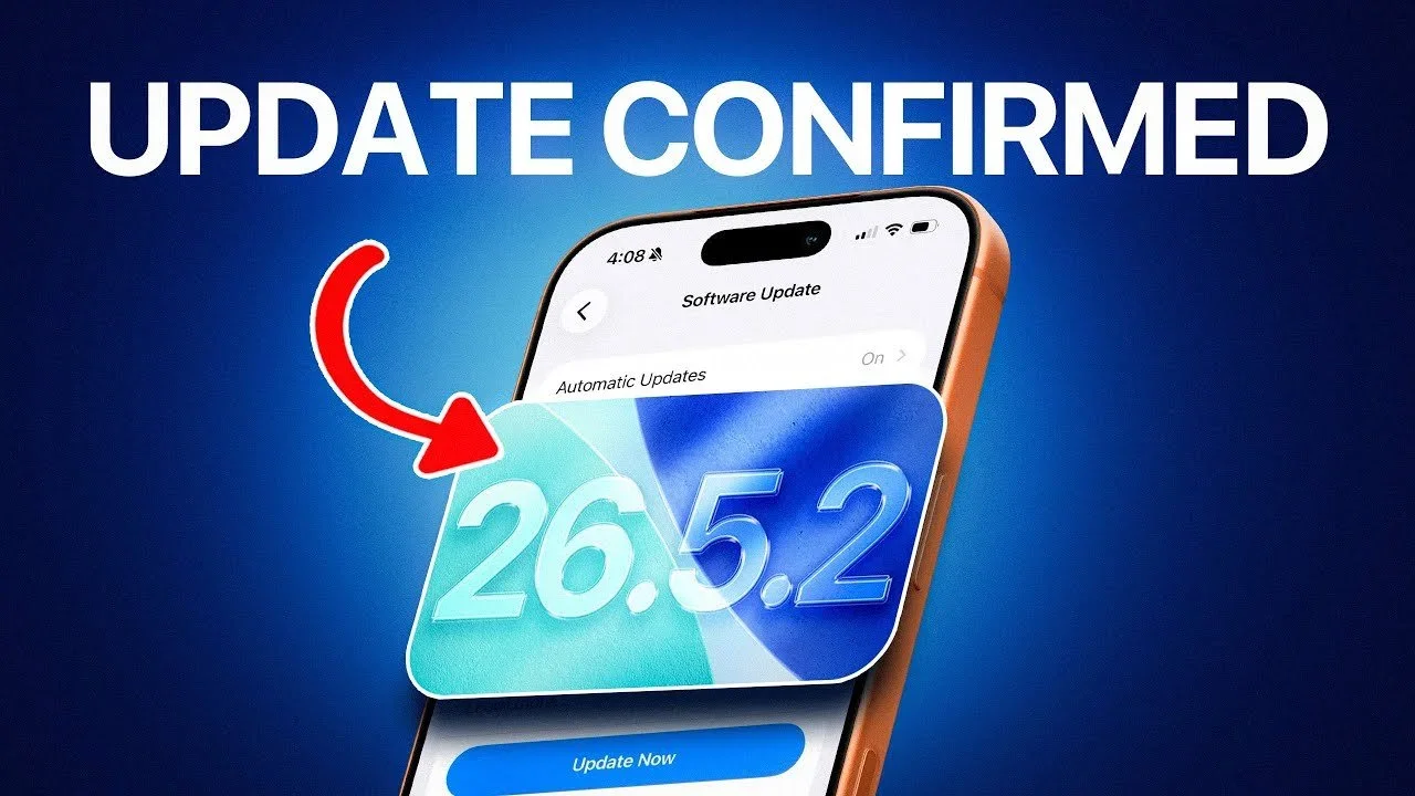 Apple Readies iOS 26.5.2 to Patch Wi‑Fi, Battery and Lag Issues