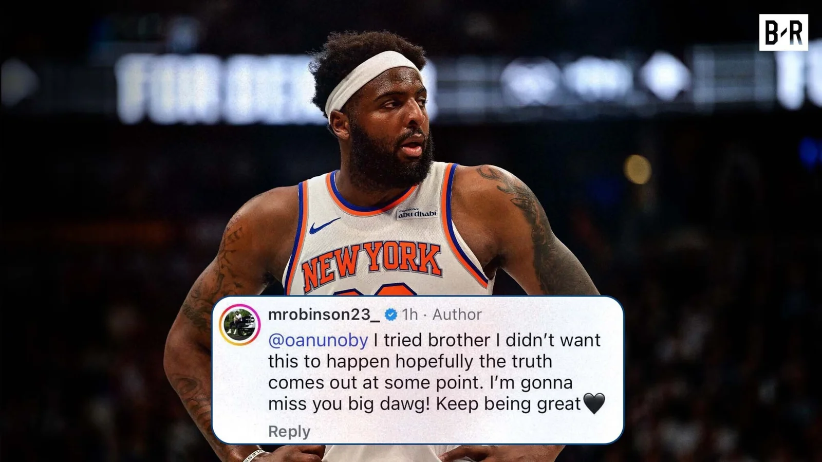 Robinson Leaves Knicks for Celtics, Hints at ‘Truth’ Behind Exit After Anunoby Emoji