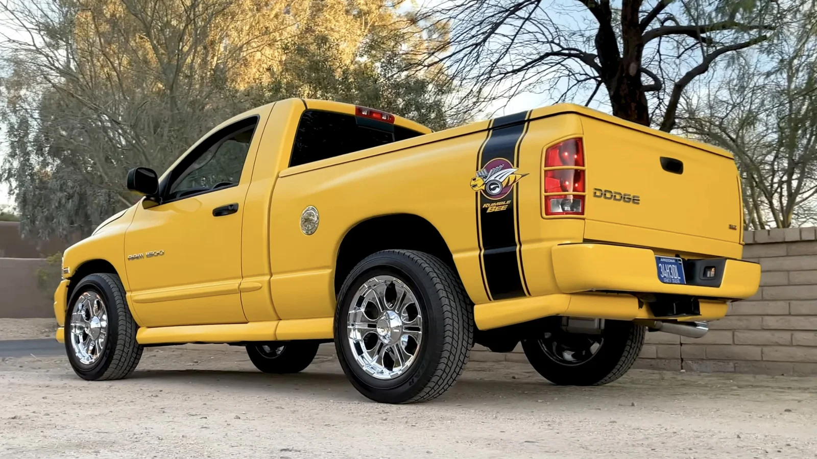 Hemi-Powered Throwback: The 2004 Ram Rumble Bee Paved Mopar Muscle Truck Path