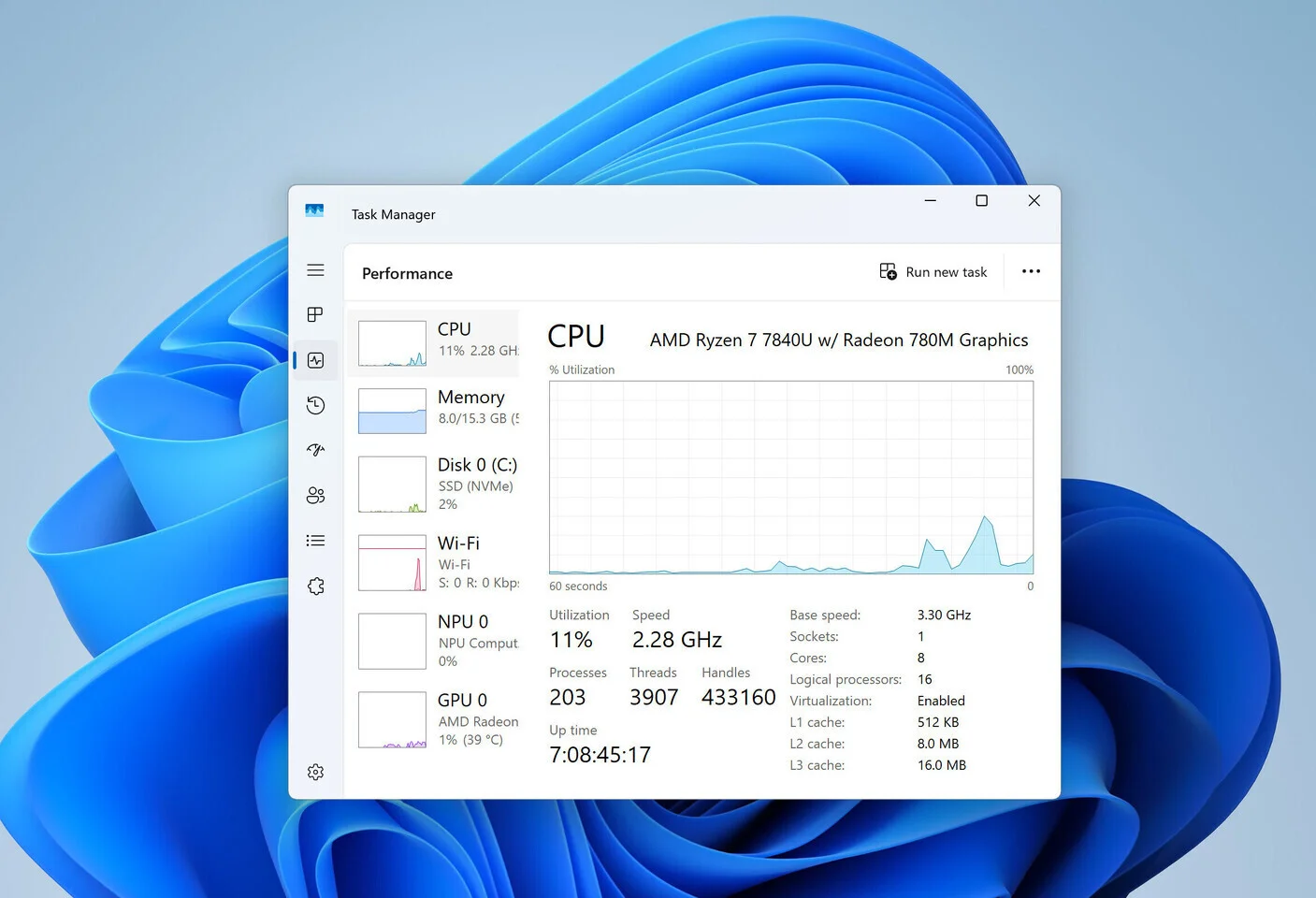 Windows 11 Gets Short Bursts of CPU Boost to Speed Core App Launches