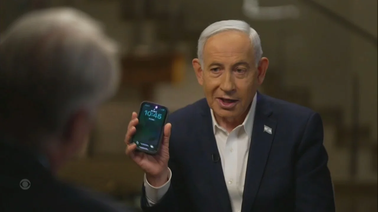 Netanyahu Pins US Support Decline on Social Media
