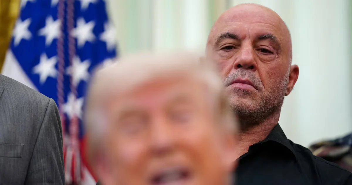 Rogan Splits From Trump as Iran War Sparks Rift