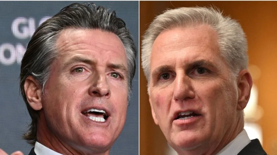 Newsom Takes on McCarthy and Gun Rights in Twitter Takedown